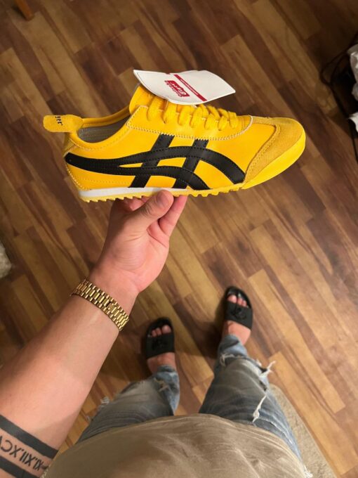 First Copy Onitsuka Tiger Leather (Yellow) - 2