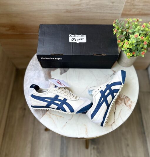First Copy Onitsuka Tiger Leather (Navy Blue)