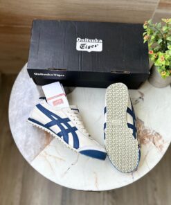 First Copy Onitsuka Tiger Leather (Navy Blue) 2