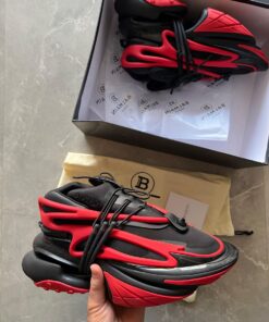 Balmain Synthetic Unicorn First Copy with Brand Box (Red)