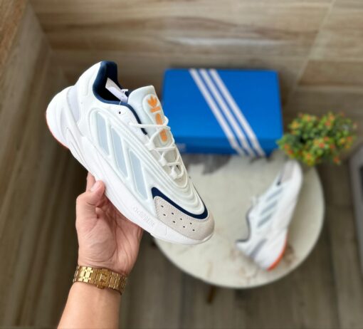 First Copy Adidas Ozelia (White Navy)