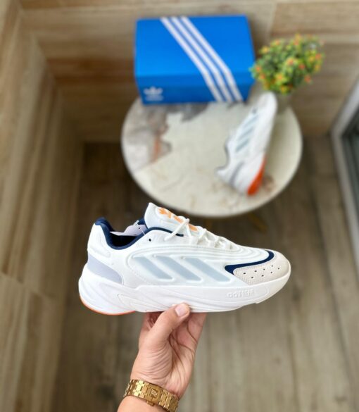 First Copy Adidas Ozelia (White Navy) - 2