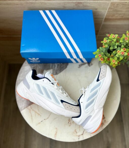 First Copy Adidas Ozelia (White Navy) - 4