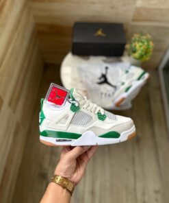 Nike Air Jordan Retro 4 First Copy (Pine Green) - 2