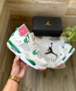 Nike Air Jordan Retro 4 First Copy (Pine Green) - 3