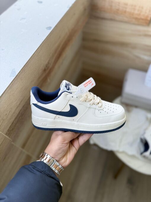 First Copy Nike Airforce 1 White Navy - 2