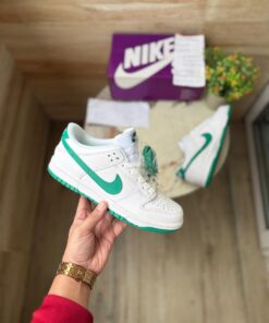 First Copy Nike SB Dunk Athletic (White Green) - 2
