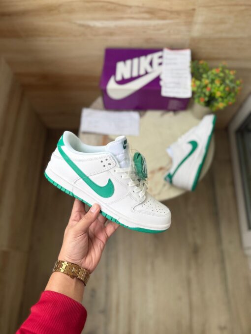 First Copy Nike SB Dunk Athletic (White Green) - 2