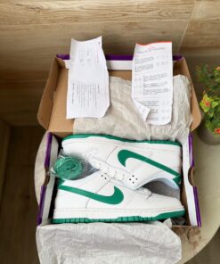 First Copy Nike SB Dunk Athletic (White Green)