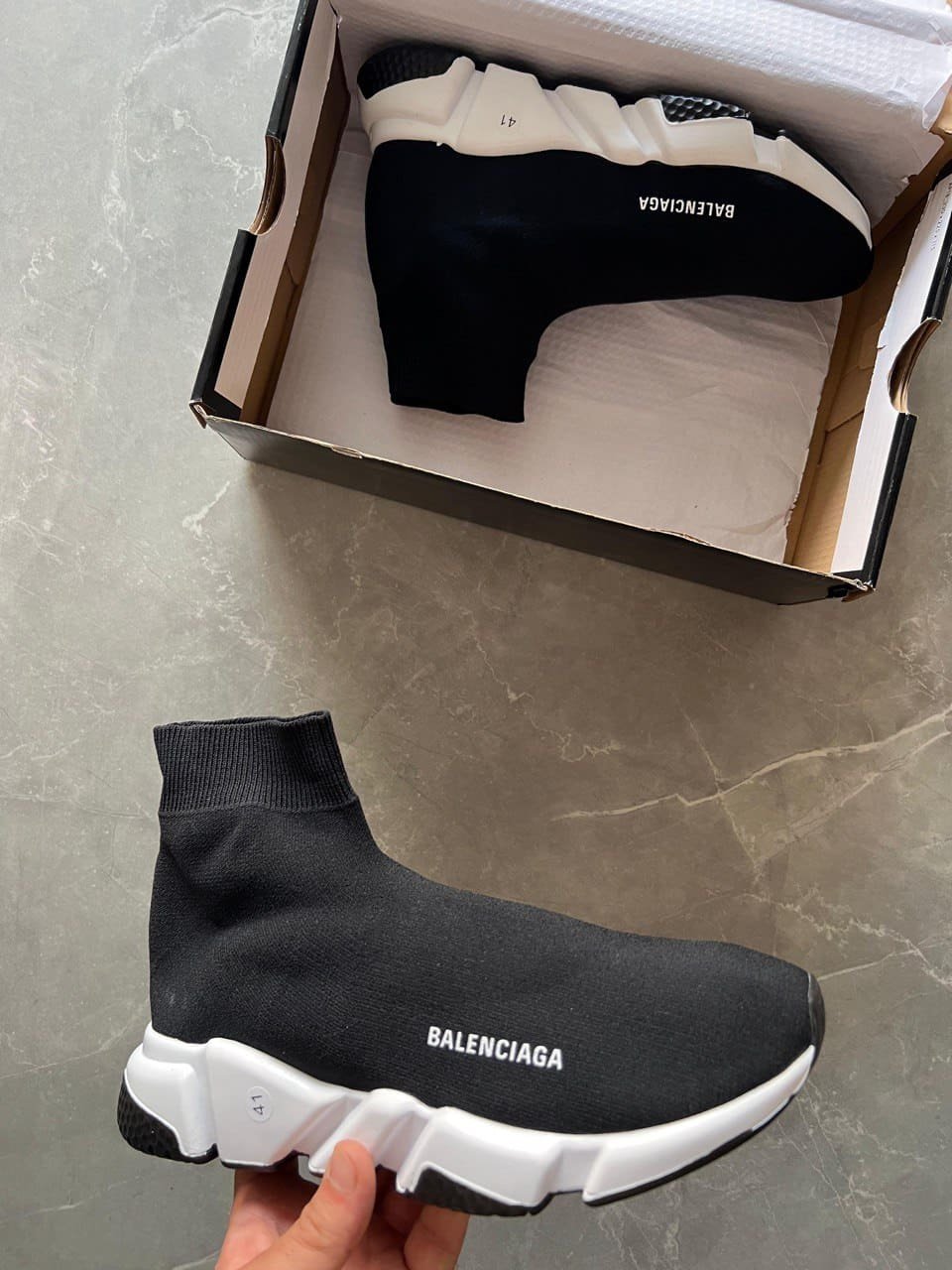 first-copy-balenciaga-speed-trainer-black-and-white