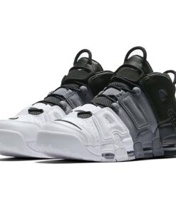 Nike Air Uptempo First Copy (Black Grey White)