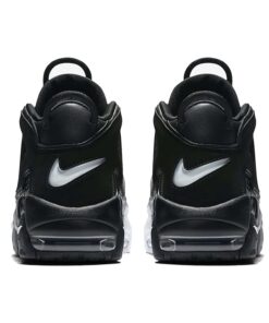 Nike Air Uptempo First Copy (Black Grey White) - 4