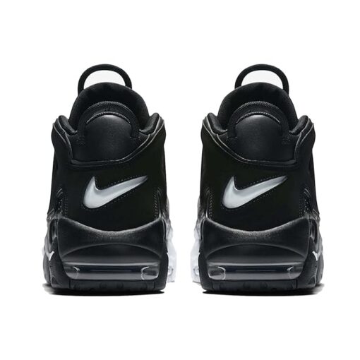 Nike Air Uptempo First Copy (Black Grey White) - 4