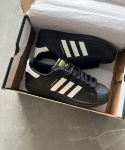 1st Copy Adidas Superstar (Black)