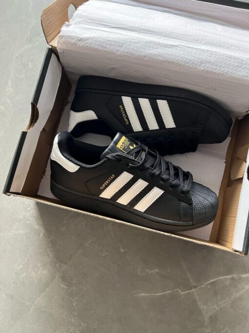 1st Copy Adidas Superstar (Black)