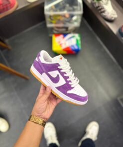 1st Copy Nike Dunk Low Court (Purple) - 4