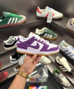 1st Copy Nike Dunk Low Court (Purple) - 3