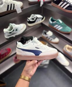 First Copy Puma Lifestyle Park (White Navy) - 4