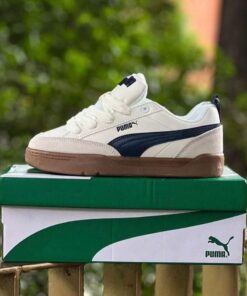 First Copy Puma Lifestyle Park (White Navy) - 5