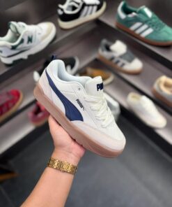 First Copy Puma Lifestyle Park (White Navy) - 3