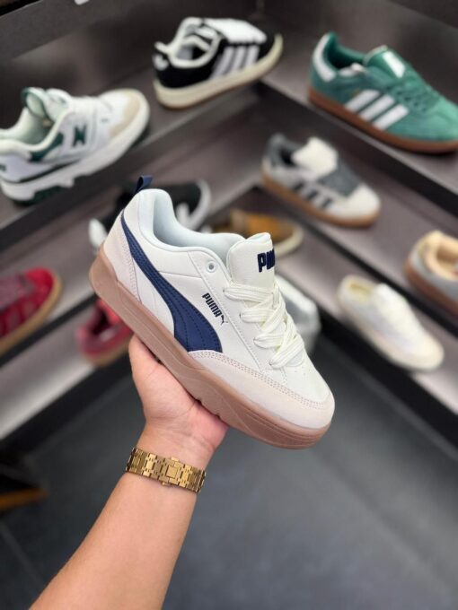 First Copy Puma Lifestyle Park (White Navy) - 3