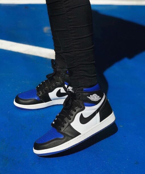 First Copy Nike Air Jordan Retro 1 High Royal Toe - 3