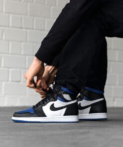 First Copy Nike Air Jordan Retro 1 High Royal Toe - 2