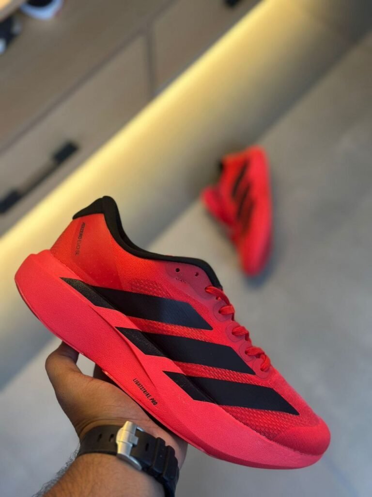 First Copy Adidas Adizero Evo SL (Red) | Lightweight Speed & Style