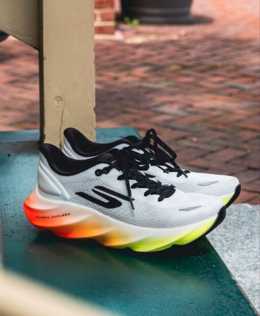 First Copy Skechers Aero Burst (White) - 3