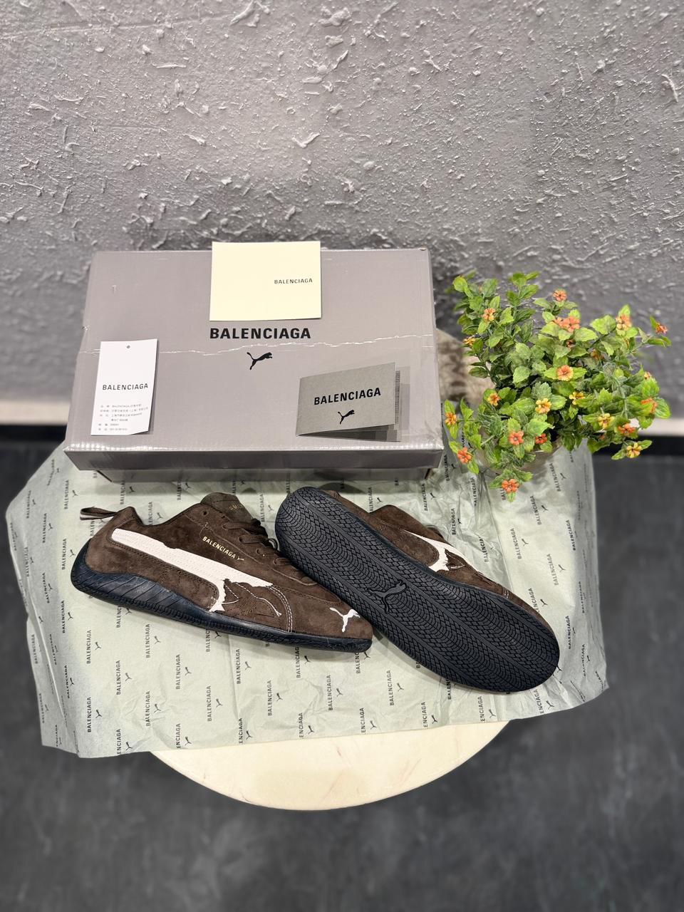 first-copy-puma-speedcat-x-balenciaga-brown-3