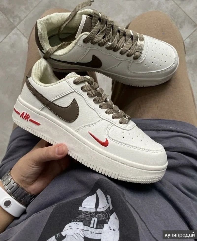 first-copy-nike-air-force-brown-swoosh-2