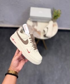 first-copy-nike-air-force-brown-swoosh