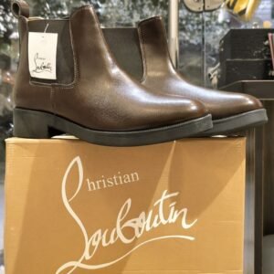 christian-louboutin-chelsea-boots-first-copy-brown-3