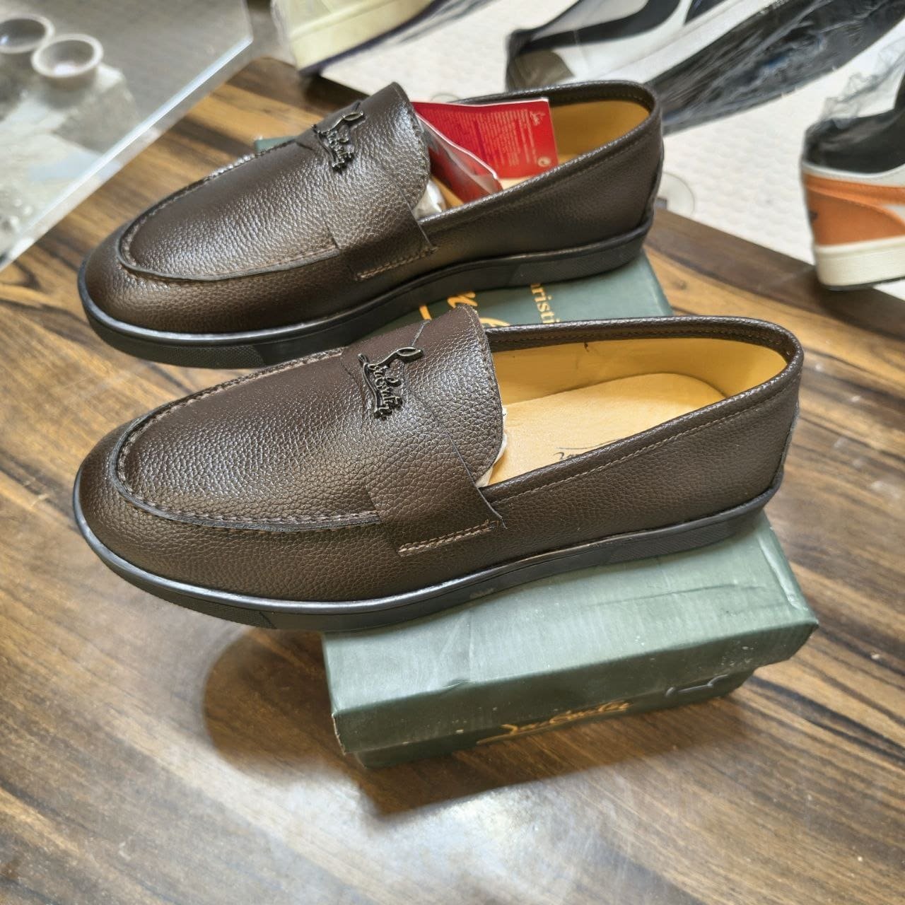 christian-louboutin-leather-loafers-brown-first-copy-2