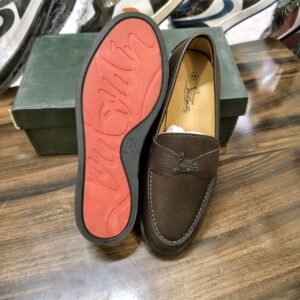 christian-louboutin-leather-loafers-brown-first-copy