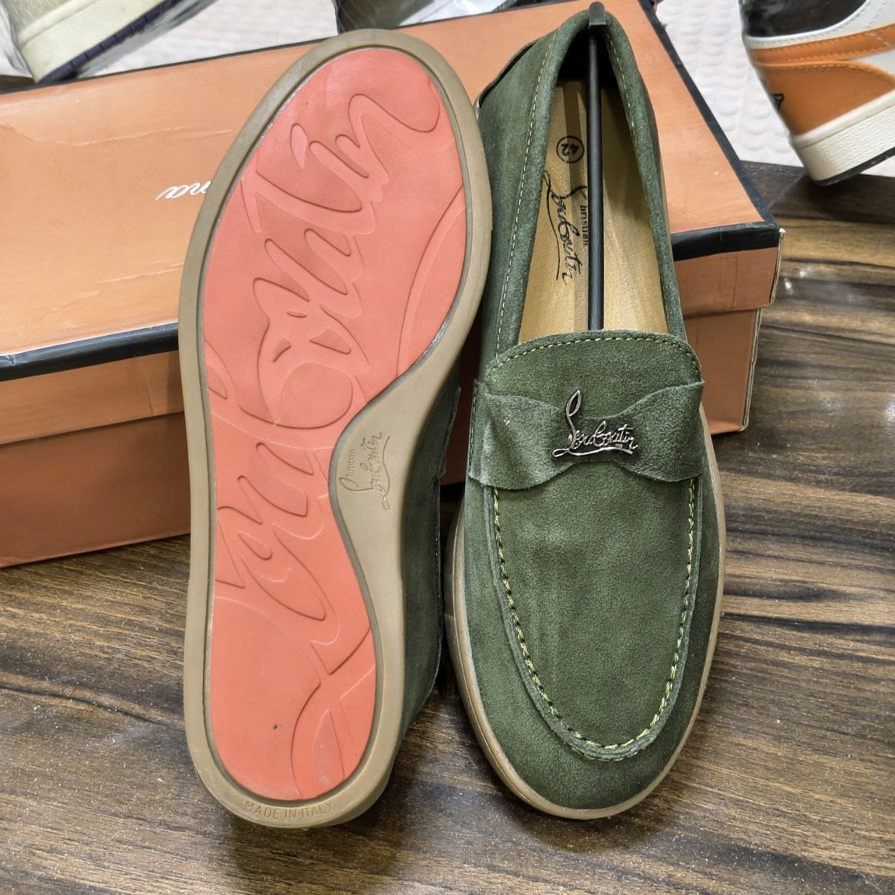 christian-louboutin-suede-loafers-green-first-copy-3