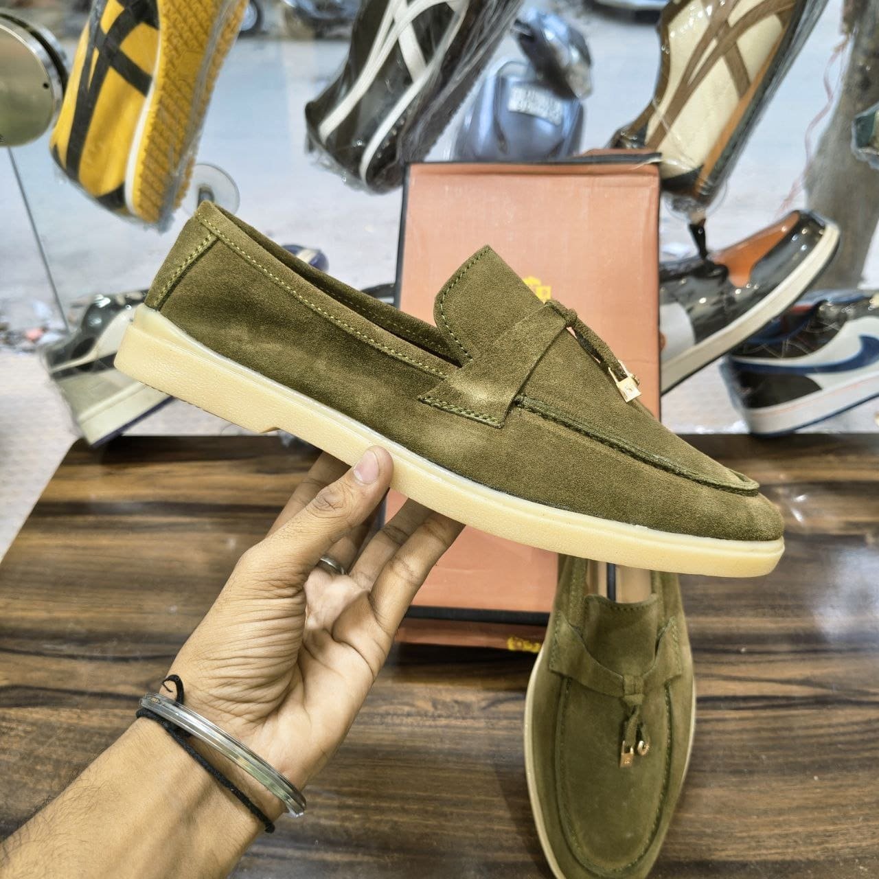 loro-piana-loafers-green-first-copy-3
