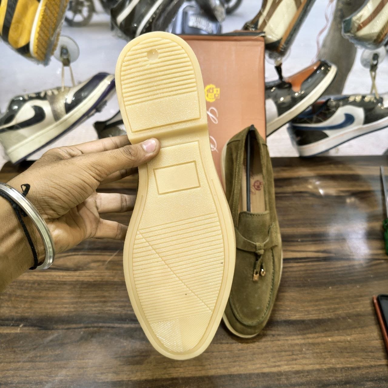 loro-piana-loafers-green-first-copy-4