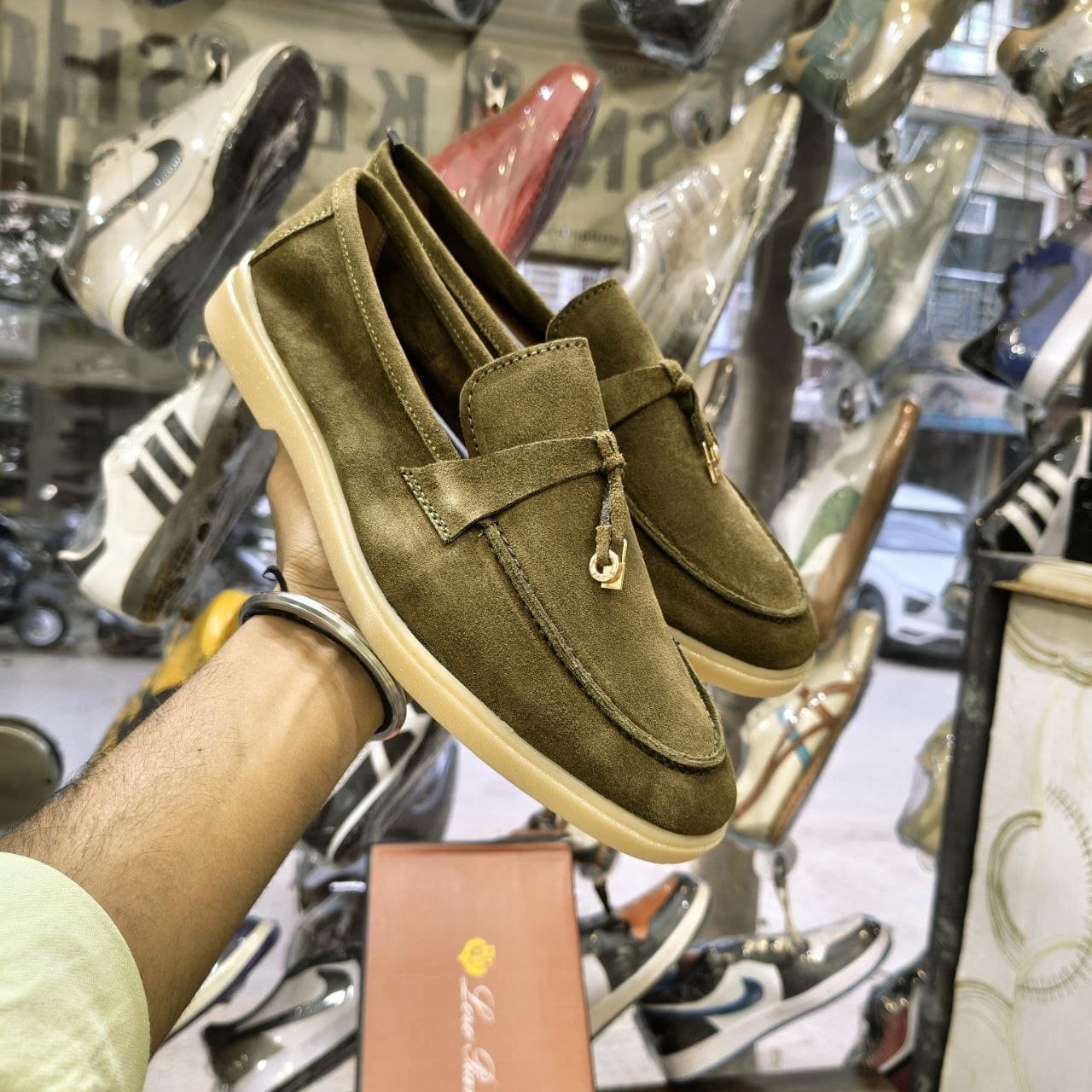 loro-piana-loafers-green-first-copy-5
